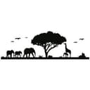 Adesivo murale - Africa 3