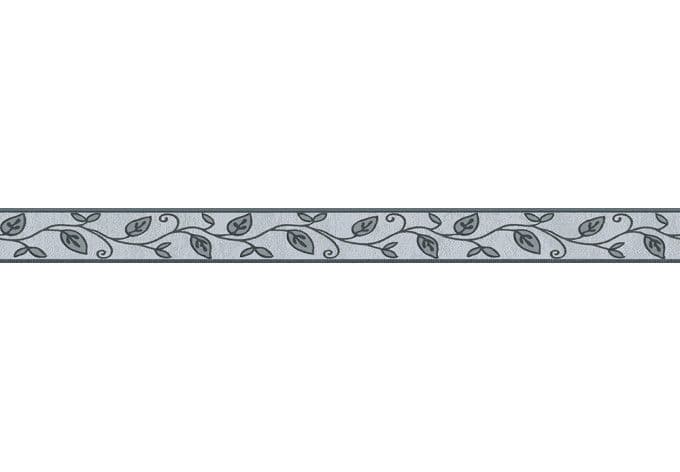 Bordo decorativo A.S. Création Only Borders 8 colore grigio, nero