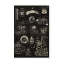 Stampa su legno World of Coffee