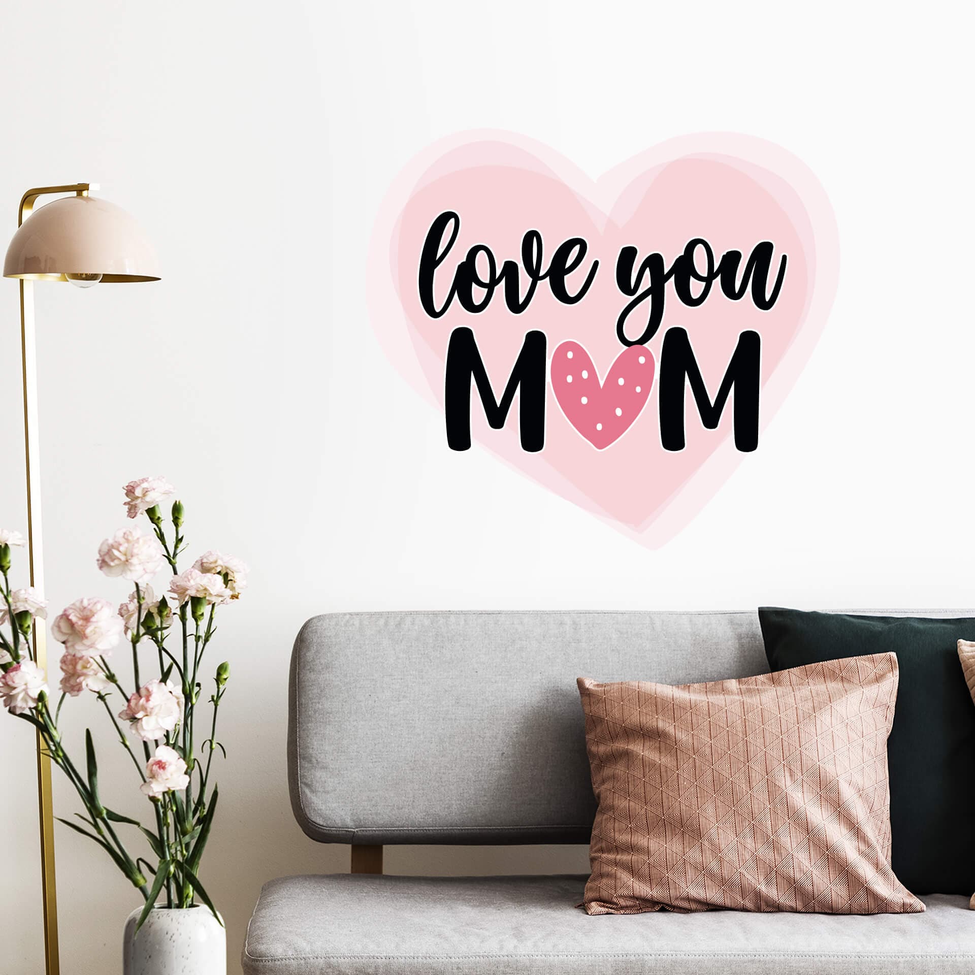 Adesivo murale - Love you Mom
