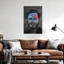 Stampa su vetro Poster Malone - Mielu