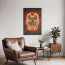 Stampa su vetro Iron Man - Mielu