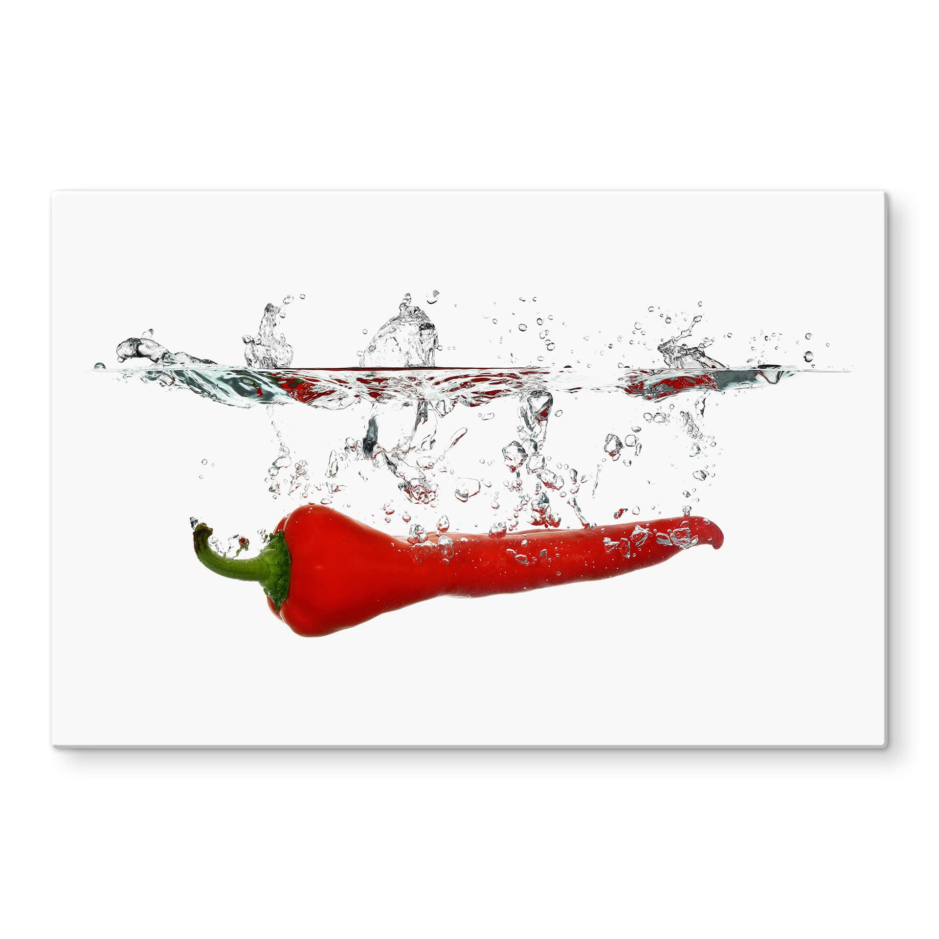 Stampa su vetro - Peperoncino