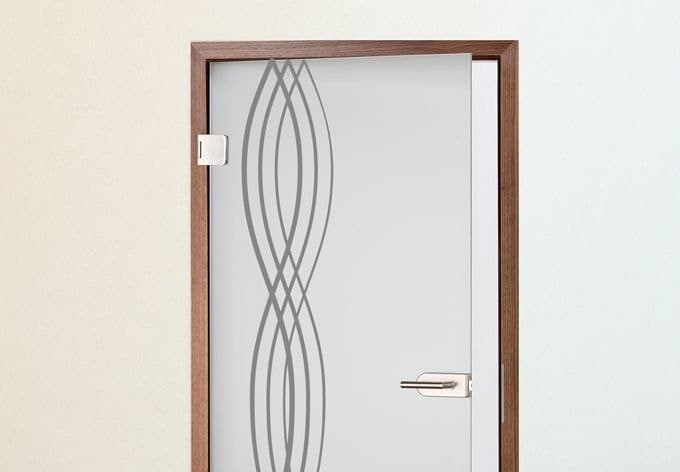 Adesivi per porte - Onde