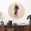 Stampa su legno Tohmé - Mulan