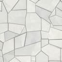 Carta da parati in tessuto non tessuto MOSAIQUE Elle Decoration 4, grigio chiaro