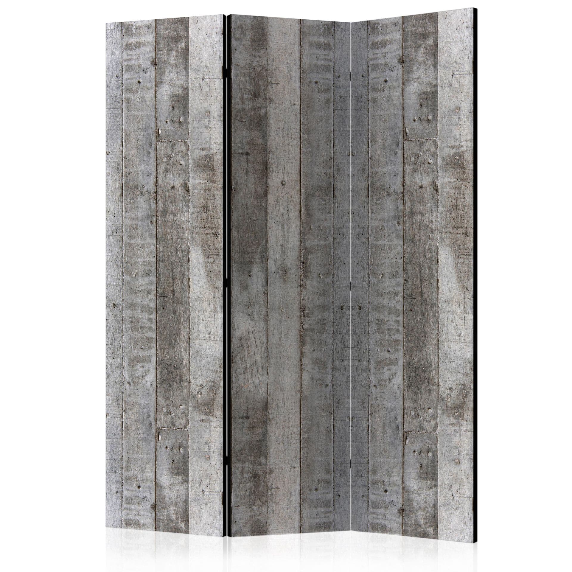 Schermo divisorio - legno cemento, 3 pezzi