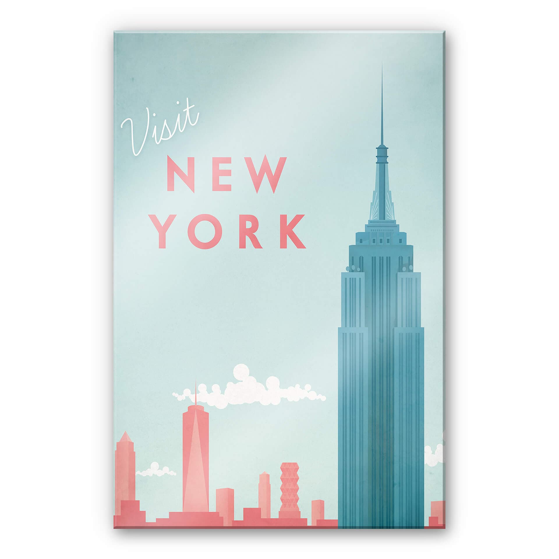 Stampa su vetro acrilico Rivers - New York