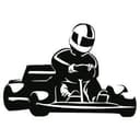 Adesivo murale - Go-kart