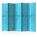 Schermo divisorio - Pannelli blu, 3 pezzi