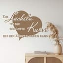 Adesivo murale - Ein Lächeln