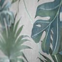behang Vliesbehang SCHÖNER-WOHNEN, bloemenbehang wit, groen