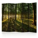 Schermo divisorio - Mattina nella foresta, 3 pezzi