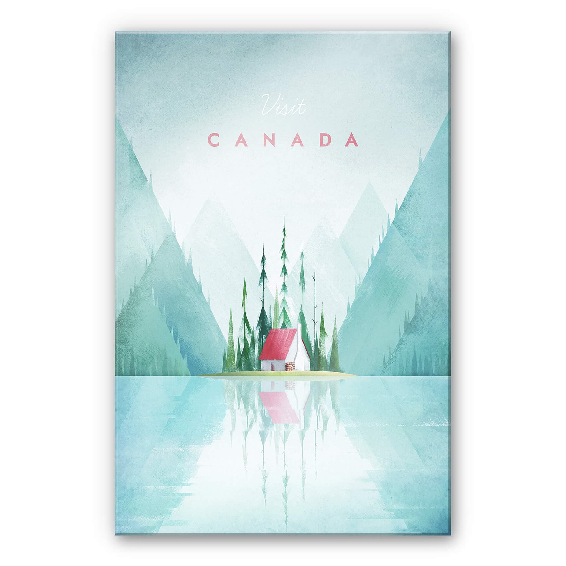Stampa su vetro acrilico Rivers - Canada