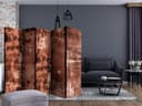 Divisorio per sala - Calcestruzzo marrone, 3 pezzi