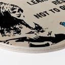 Stampa su legno Banksy - If you get tired