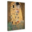 Stampa su tela Klimt - Il bacio