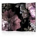 Divisorio per sala - Fiori nostalgici, 3 pezzi
