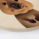 Stampa su legno Braun - Quokka