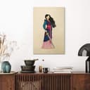 Stampa su legno Tohmé - Mulan