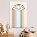 Stampa su tela Boho Rainbow