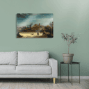 Rembrandt - Paesaggio invernale