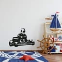 Adesivo murale - Go-kart