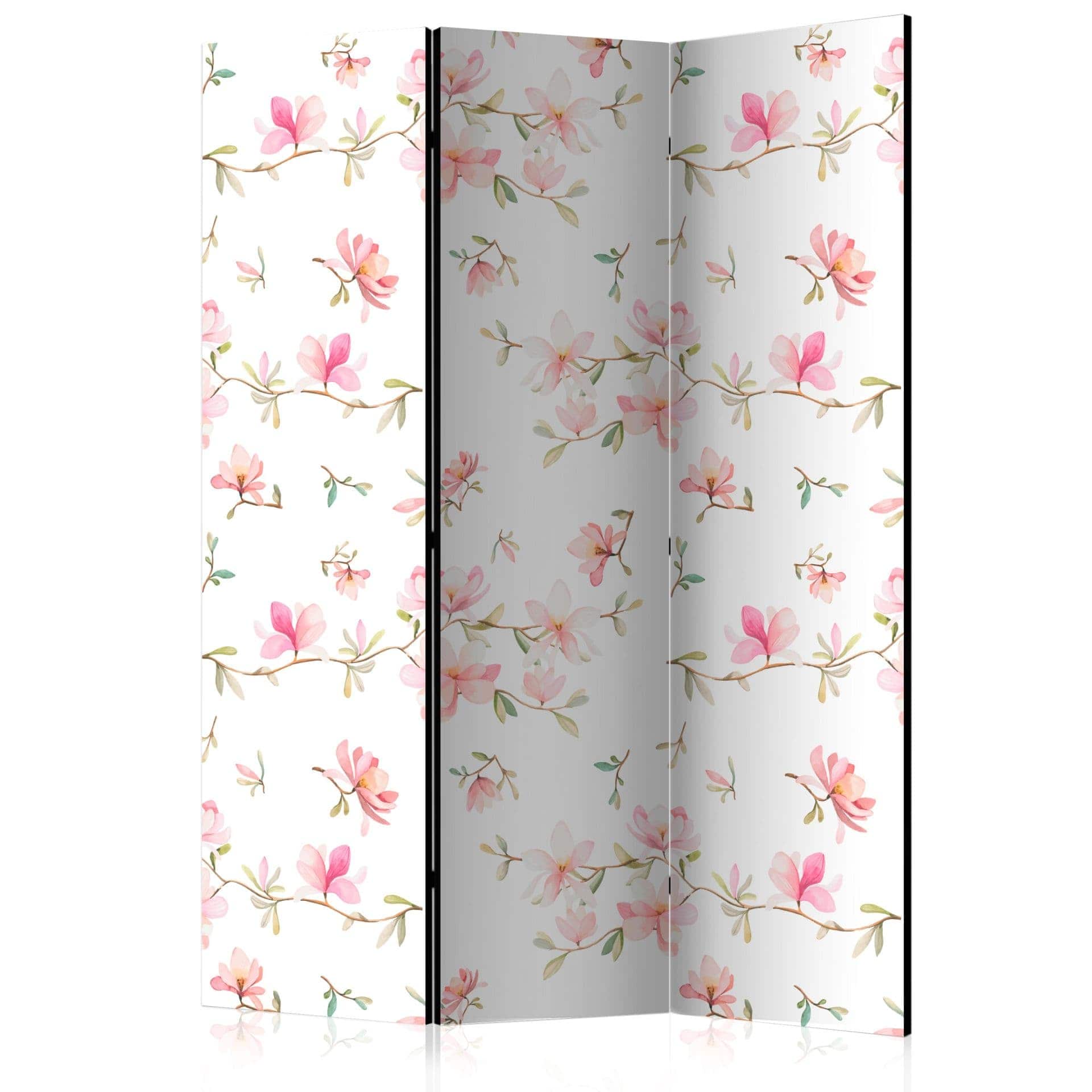 Divisorio per sala - Freschezza di magnolia, 3 pezzi