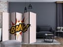 Divisorio - Graffiti - PENG! , 5 pezzi - 225x172 cm