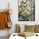 Stampa su vetro acrilico Haeckel - Colibrì