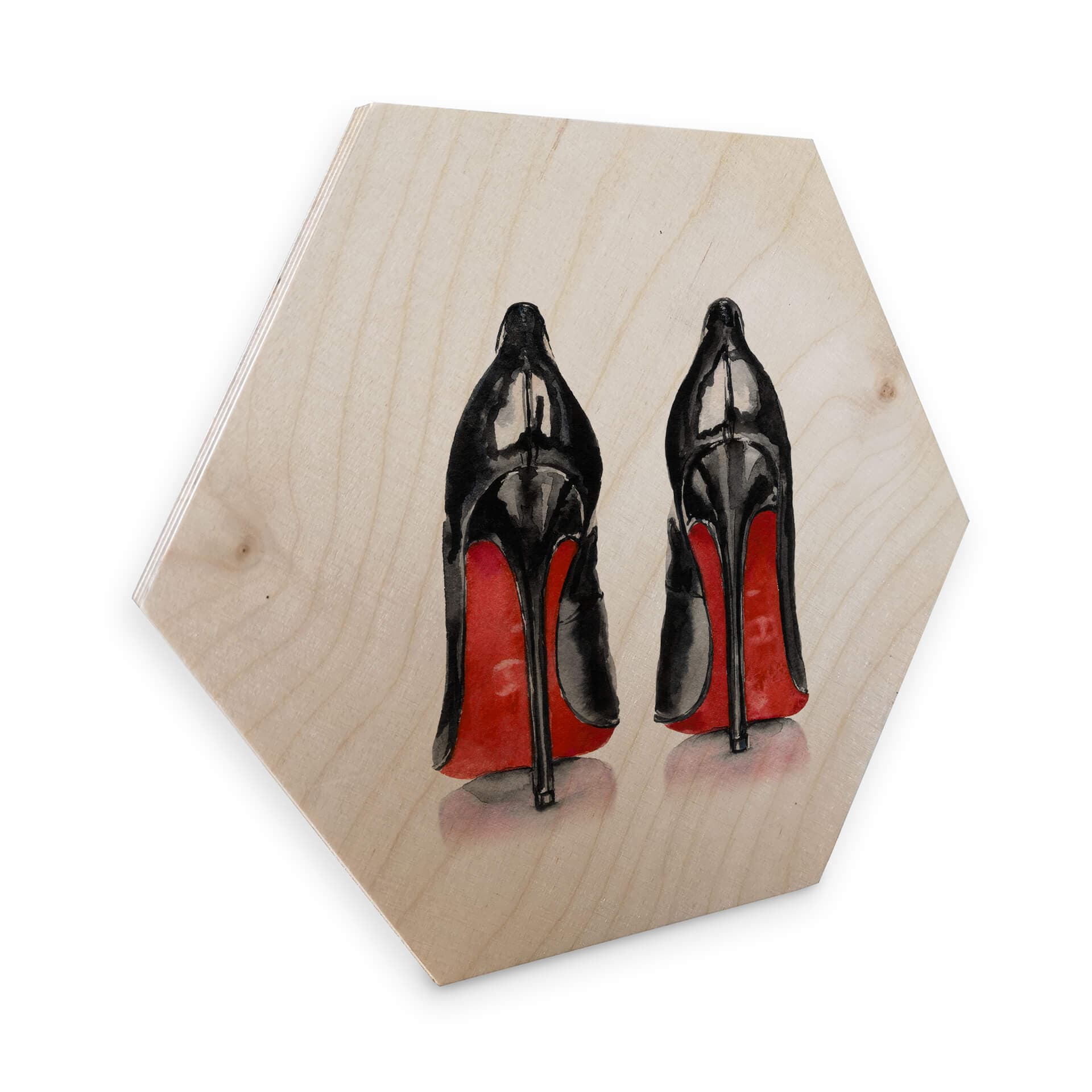 Esagoni in legno - Tacchi alti
