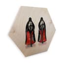 Esagoni in legno - Tacchi alti