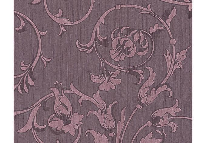Architects Paper - carta da parati in tessuto serie "Tessuto" colore violetto pastello, viola porpor