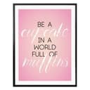 Poster Be a Cupcake