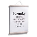 Poster Beauty - be yourself