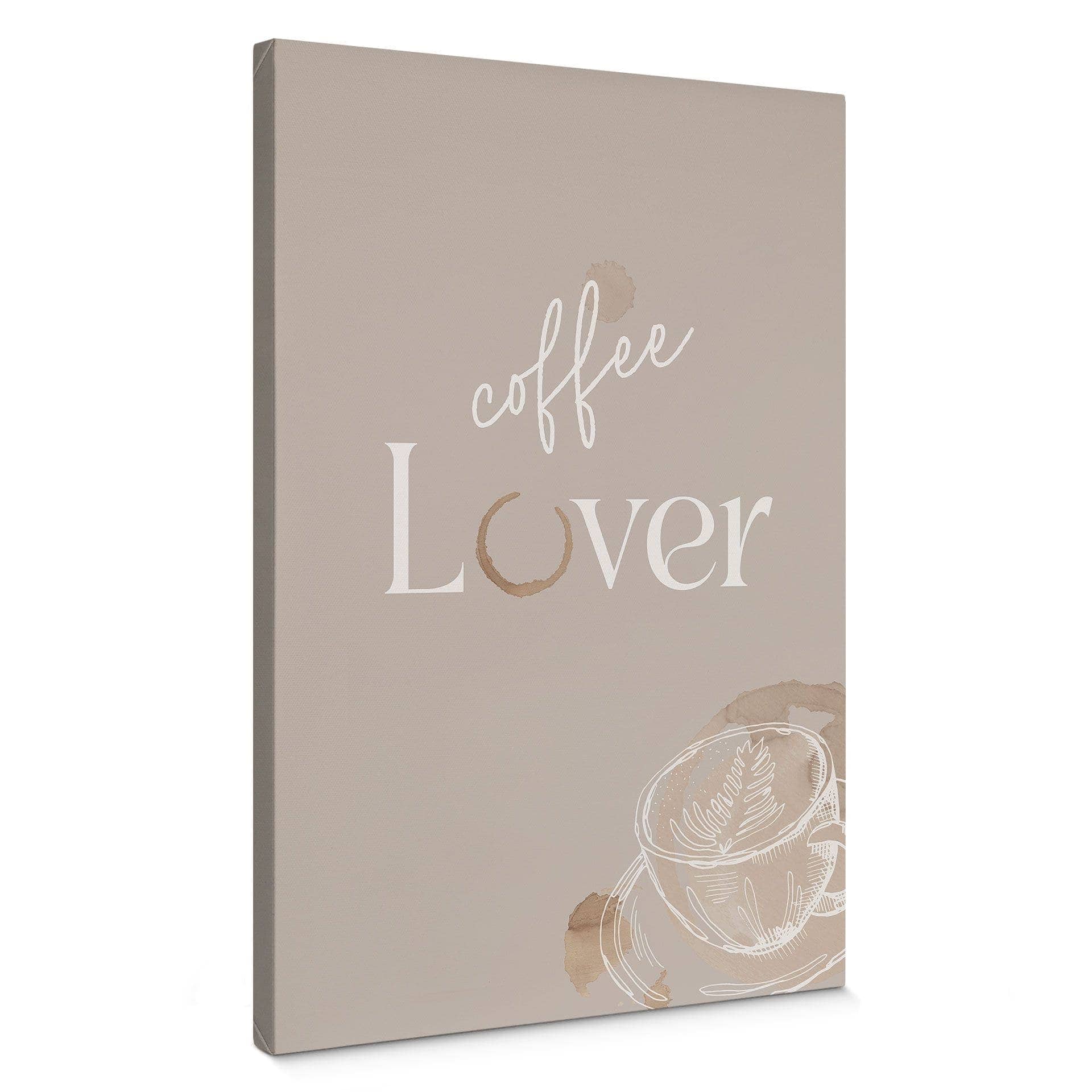 Stampa su tela Coffee Lover