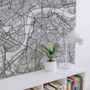 Fotomurale Mappa della città di Londra