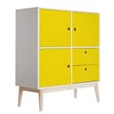 Pellicole per mobili - giallo semplice