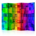 Schermo divisorio - Puzzle di colori, 3 pezzi