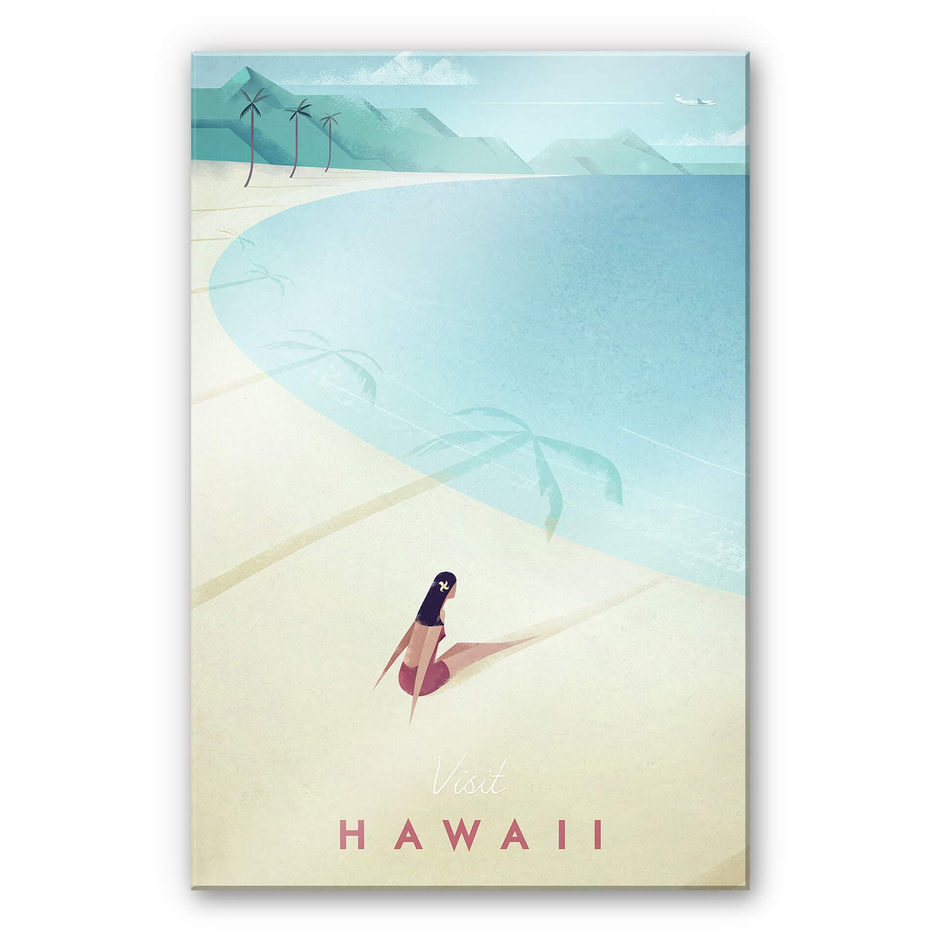 Stampa su vetro acrilico Rivers - Hawaii