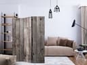 Divisorio per sala - Legno secolare, 3 pezzi