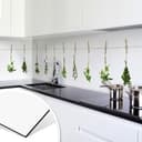 Rivestimento cucina in Alu-Dibond Erbe aromatiche