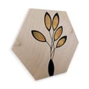 Esagoni in legno Kubistika - Cinco