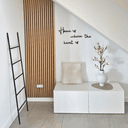 Lettere MDF - Home is where the heart is 