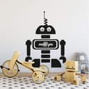 Adesivo murale - Il robot Ray