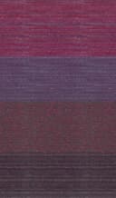 Fotomurale con motivo a effetto tessile sfumato in viola bordeaux e grigio 2,7 x 1,59 m