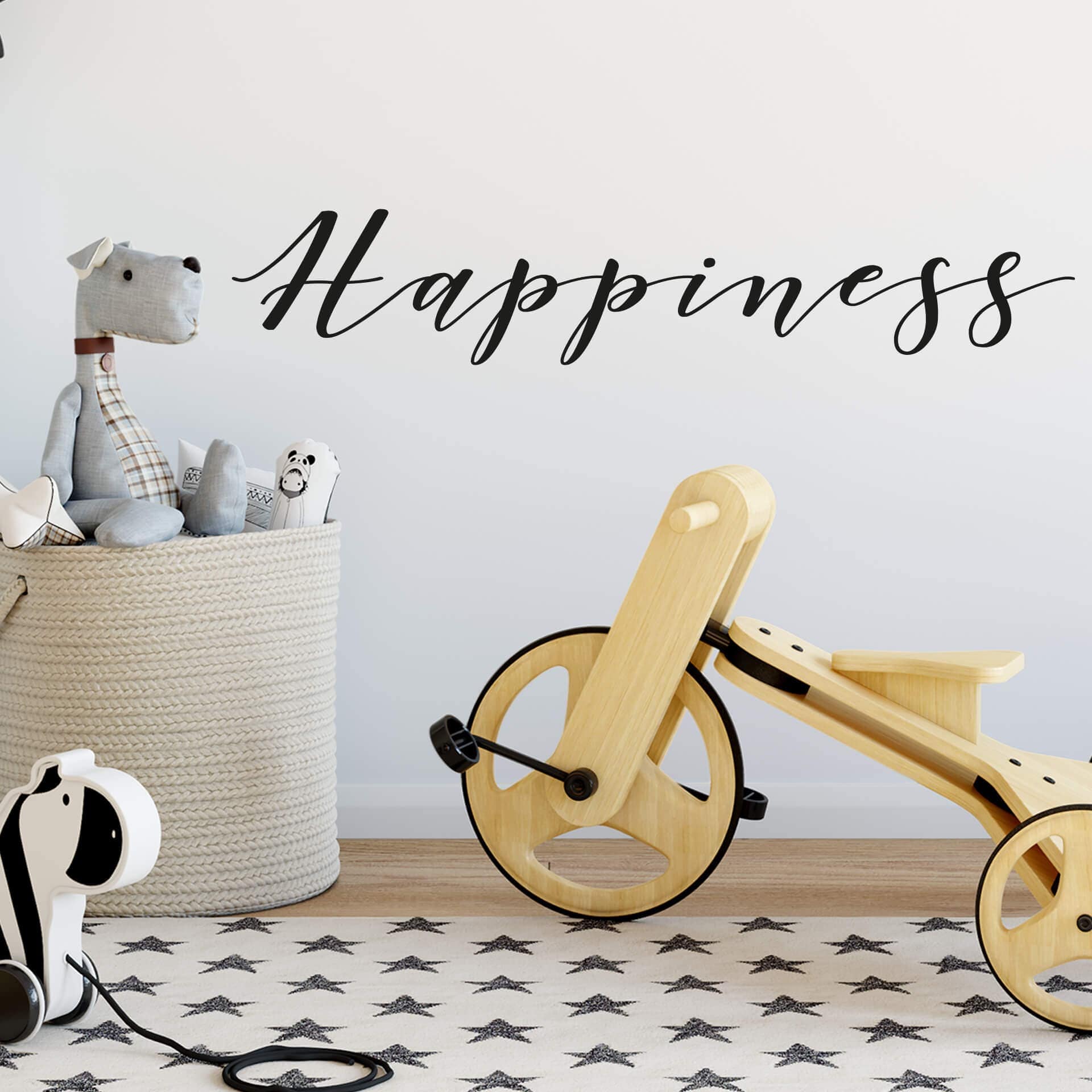 Adesivo murale - Happiness