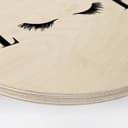 Stampa su legno Sleep - Rotonda