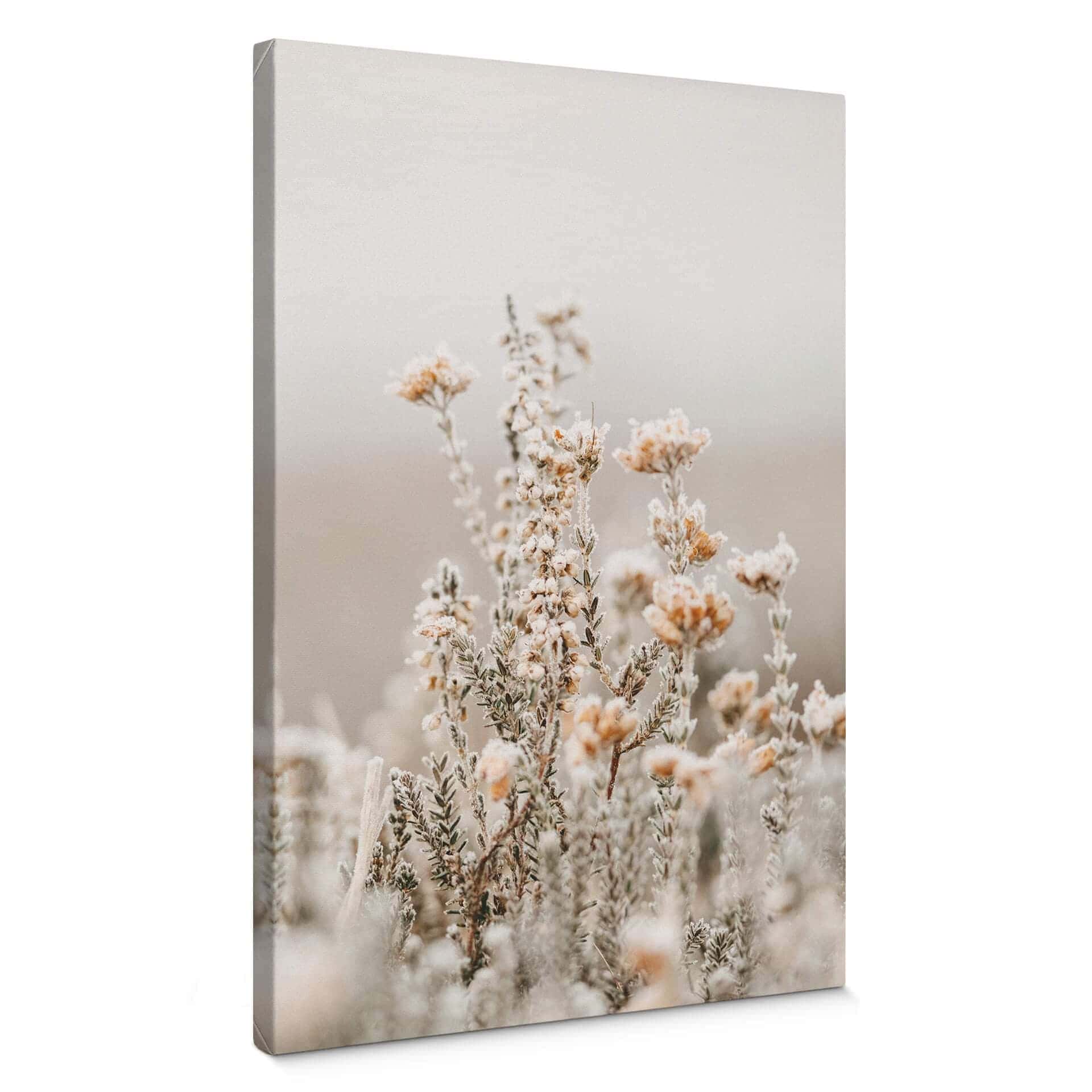 Stampa su tela Annie - Fiori di ghiaccio