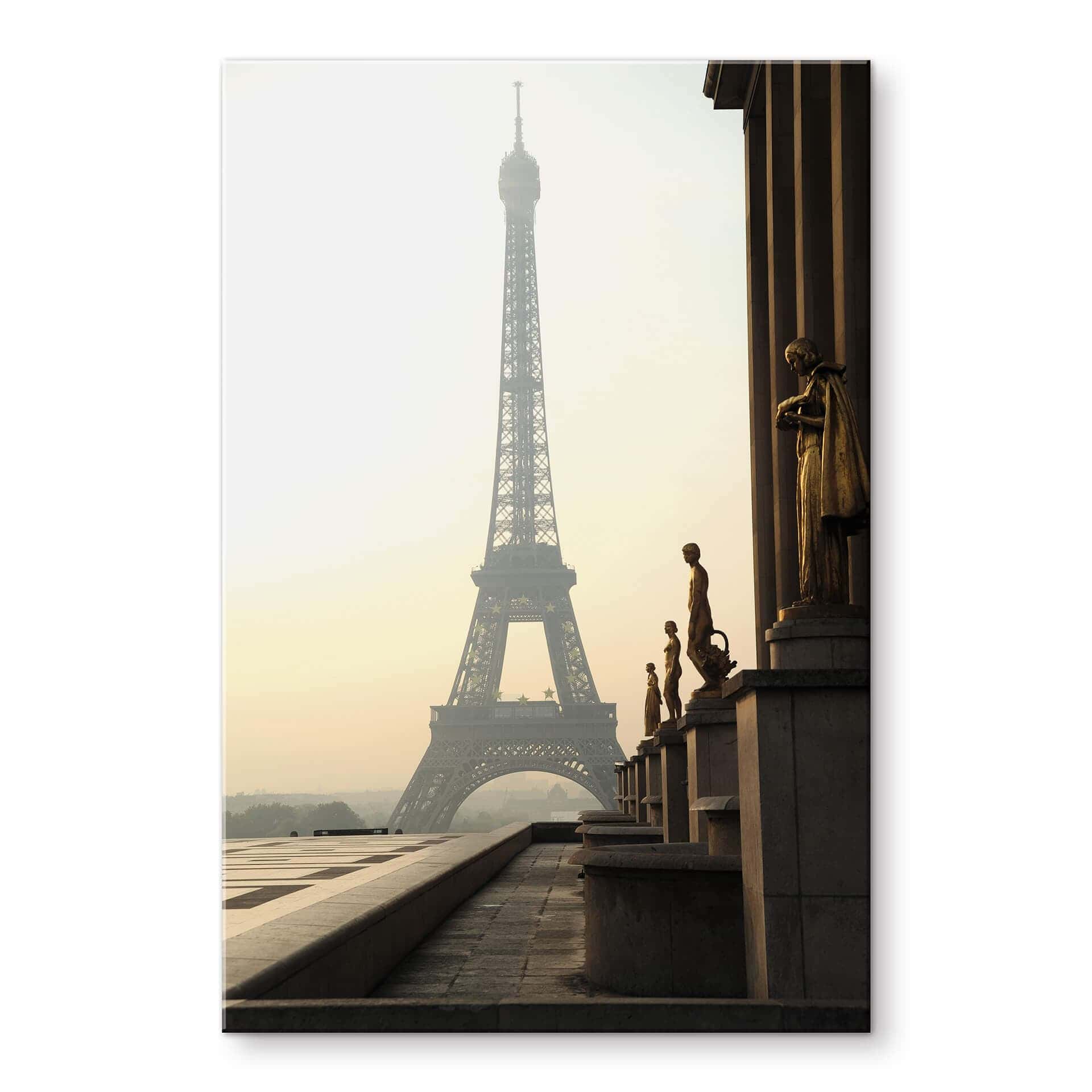 Stampa su vetro acrilico Bonjour Paris